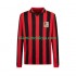 Camisola AC Milan 125th Anniversary Homem Equipamento Primeiro 2024-2025 Manga Comprida